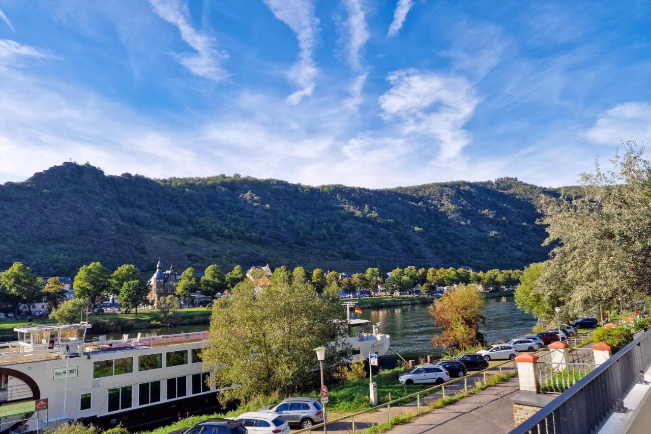 Vivamosel: Appartement Mit Mosel & Burgblick - Balkon - Parken - Aufzug - Fahrradraum Cochem Buitenkant foto